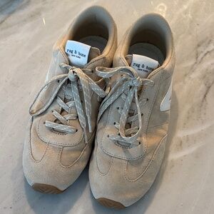 Rag & Bone Light Tan Suede Sneakers - size 39